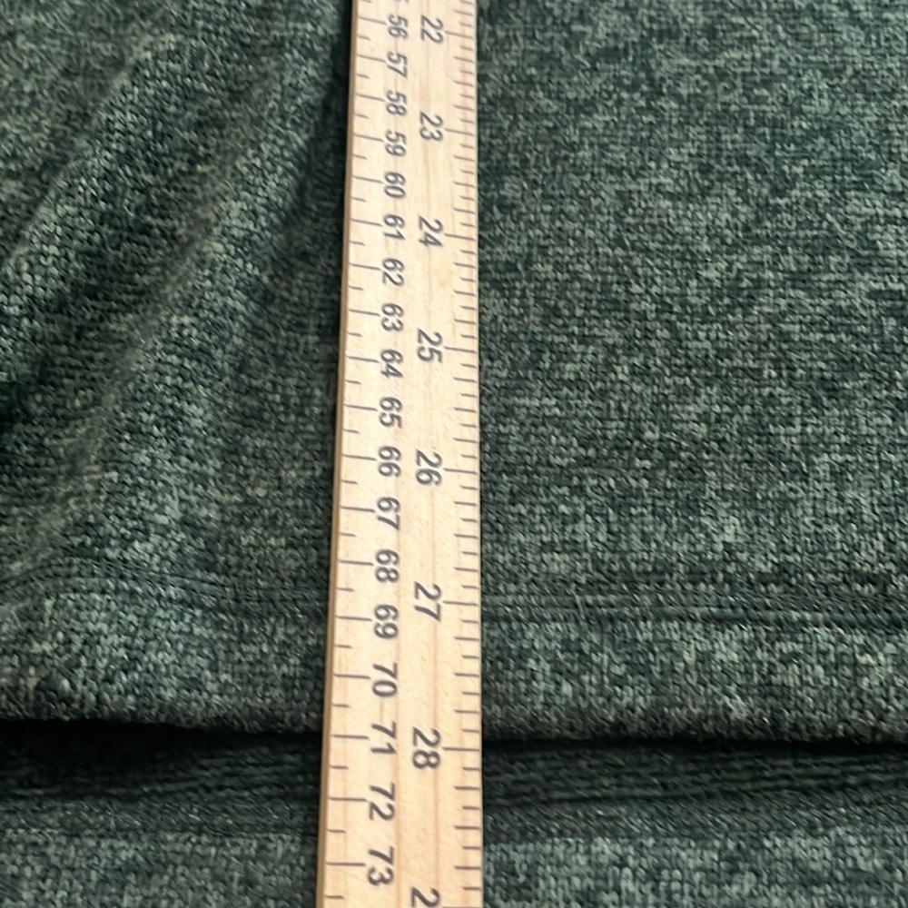 Woolrich XL Qtr Zip Pullover Forest Green with Chest Pocket - Picture 8 of 9